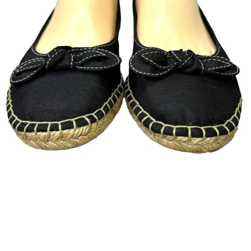 Life Stride Rica Too Navy Fabric Low Wedge Espadrille Sandal Womens Size 6.5 M - Picture 3 of 12
